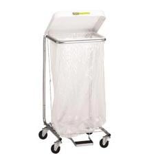 R&B Wire Products R&B Wire 690NS Portable Hamper Clear Disposable Poly-Liners - 200 Bags