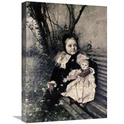 JensenDistributionServices 22 in. Her Favorite Doll Art Print - Gustave Claude E. Courtois