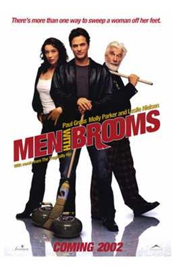 Posterazzi MOV209510 Men with Brooms Movie Poster - 11 x 17 in.