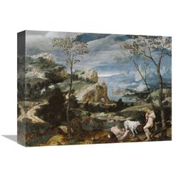 JensenDistributionServices 12 x 16 in. Landscape with Mercury & Argus Art Print - Unknown 16th Century Flemish Painter