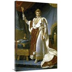 Global Gallery GCS-277675-44-142 44 in. Napoleon in Royal Costume - Napoleon En Costume De Sacre Art Print - Francois Pascal Simon Gerard