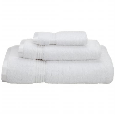 Superior Egyptian Cotton 3-Piece Towel Set  White