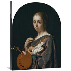 JensenDistributionServices 24 x 32 in. Pictura - an Allegory of Painting Art Print - Frans van Mieris the Elder