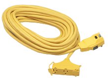 Coleman Cable 172-02838 50 ft. Rainproof Ground Fault Circuit Interrupter