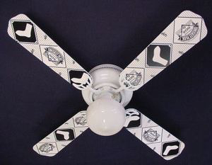 Ceiling Fan Designers 42FAN-MLB-CHW MLB Chicago White Sox Baseball Ceiling Fan 42 In.