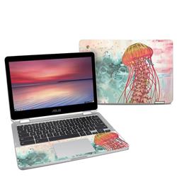 DecalGirl AC302-JELLYFISH Asus Chromebook C302 Skin - Jellyfish