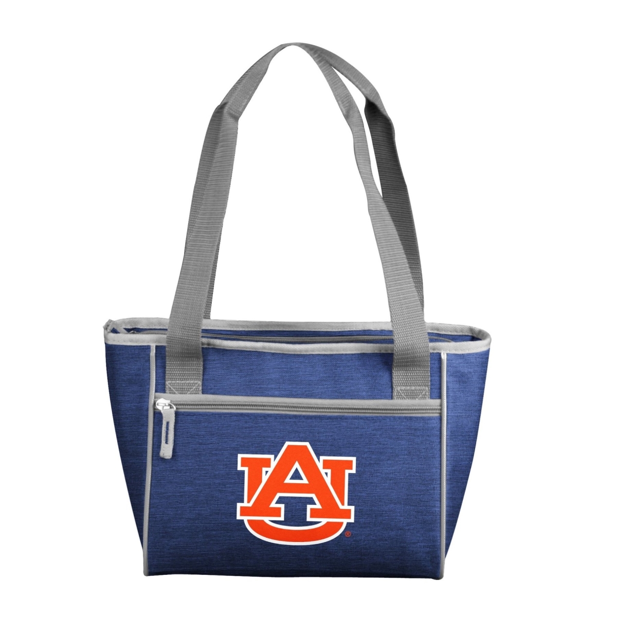 Logo Chair 110-83-CR1 NCAA Auburn Tigers Crosshatch Cooler Tote Bag Holds for 16 Cans