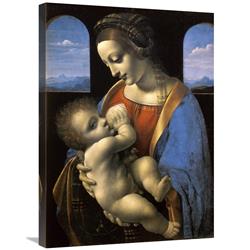JensenDistributionServices 30 in. Madonna Litta Art Print - Leonardo Da Vinci