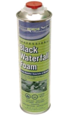 AquascapePro 30096 Professional Black Waterfall Foam 24 oz