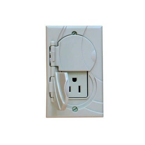 Stayconnect Llc StayConnect IR300-GNH-W Gfci Outlet Cover No Hook - White