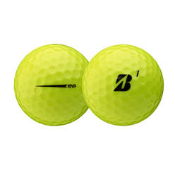 BRIDgESTONE 2021 e6 golf Balls (One Dozen) Yellow