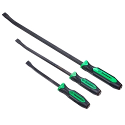 Mayhew MAY14071GN Curved Pry Bar Set, Green - 3 Piece