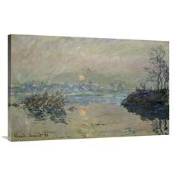 JensenDistributionServices 40 in. Setting Sun - Soleil couchant Art Print - Claude Monet