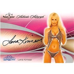 Autograph Warehouse 527270 Lana Kinnear Autographed Trading Card Benchwarmers Lingerie Bikini 2008 No.BWLK Authenticated Edition