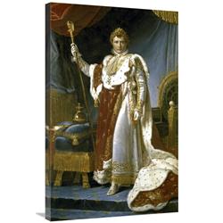 Global Gallery GCS-277675-36-142 36 in. Napoleon in Royal Costume - Napoleon En Costume De Sacre Art Print - Francois Pascal Simon Gerard