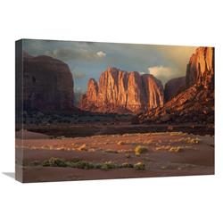 JensenDistributionServices 18 x 24 in. Camel Butte Rising From the Desert Floor, Monument Valley, Arizona Art Print - Tim Fitzharris