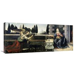 Global Gallery GCS-277235-36-142 36 in. Annunciation Art Print - Leonardo Da Vinci