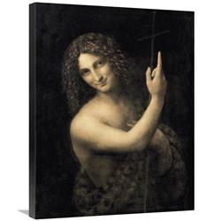 Global Gallery GCS-277253-30-142 30 in. St John the Baptist Art Print - Leonardo Da Vinci