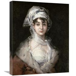 Global Gallery GCS-277291-22-142 22 in. Antonia Zarate Art Print - Francisco De Goya