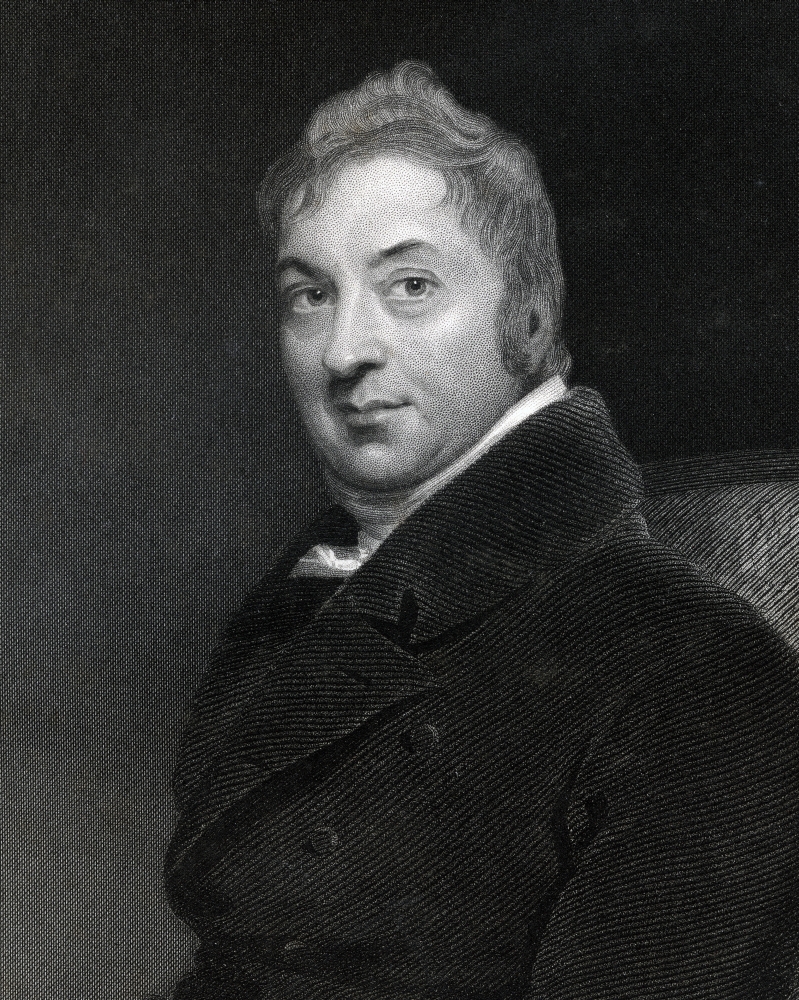 Posterazzi DPI1862299 Edward Jenner 1749-1823 English Surgeon Discoverer of Smallpox Vaccination Engraved by W H Mote After Sir T Lawrence