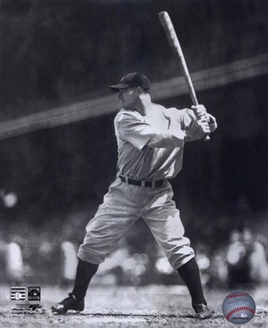 Photo File Photofile PFSAAGN19801 Lou Gehrig - Batting Action Sports Photo - 8 x 10