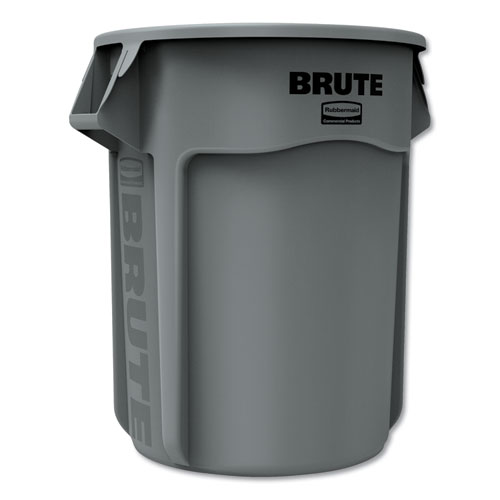 Rubbermaid Commercial Products RCP 2610 GRA 10 Gallon Brute container- Gray