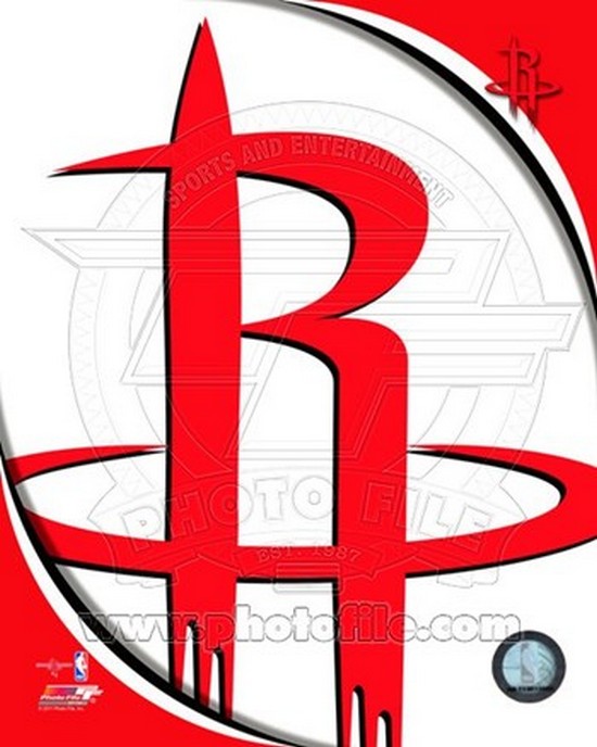 Photo File Photofile PFSAANP19601 Houston Rockets Team Logo Sports Photo - 8 x 10