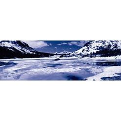 Panoramic Images PPI99160L Lake and snowcapped mountains  Tioga Lake  Inyo National Forest  Eastern Sierra  Californian Sierra Nevada  California