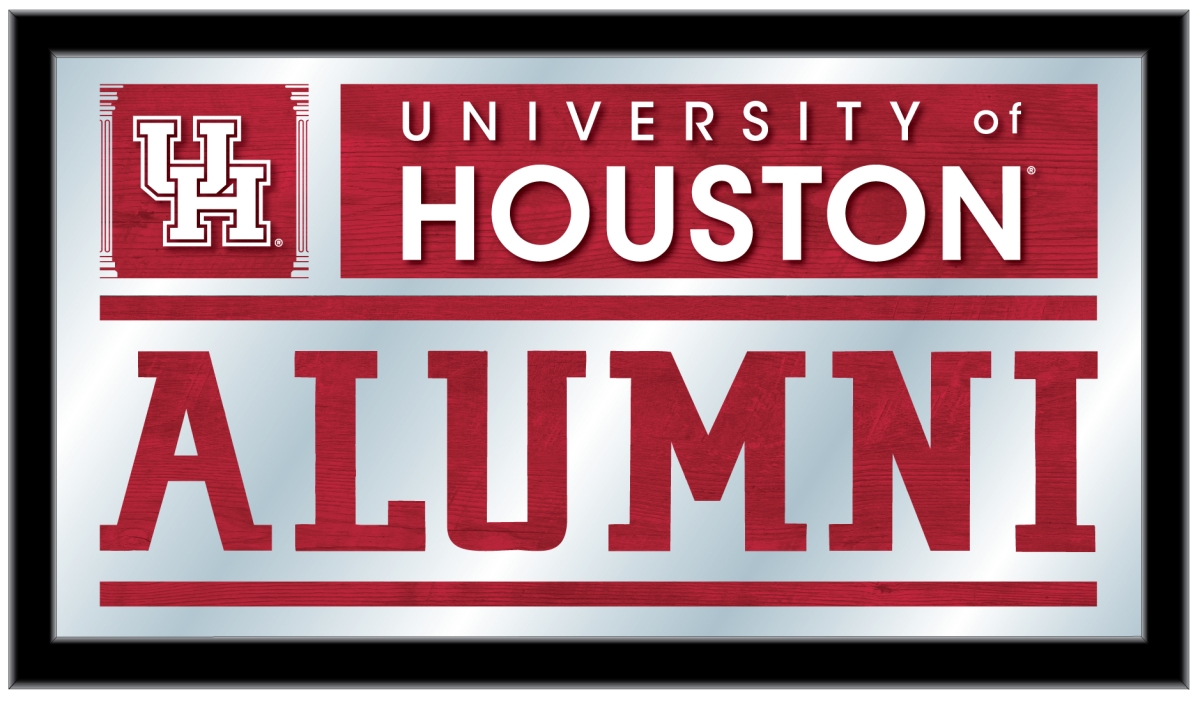 Holland Bar Stool MAlumHouston 26 x15 in. University of Houston Alumni Mirror