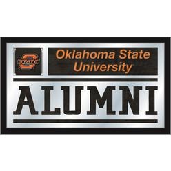 Holland Bar Stool MAlumOKStUn 26 x15 in. Oklahoma State University Alumni Mirror
