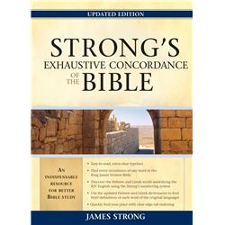 Hendrickson Publishers 108647 Strongs Exhaustive Concordance of the Bible - Updated Edition