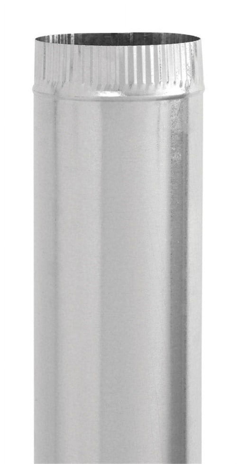 IMPERIAL MANUFACTURING GROUP Imperial Manufacturing 44597 6 in. Dia. x 30 in. Galvanized Steel Furnace Pipe - Silver, Pack of 10