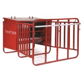 Tarter C65F 650 lbs Creep Feeder with Feed Control Band, Red