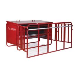 Tarter C10F 1000 lbs Creep Feeder with Feed Control Band, Red