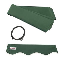 ALEKO Awning Fabric Replacement for Retractable 8 x 6.5 Ft Awning Green