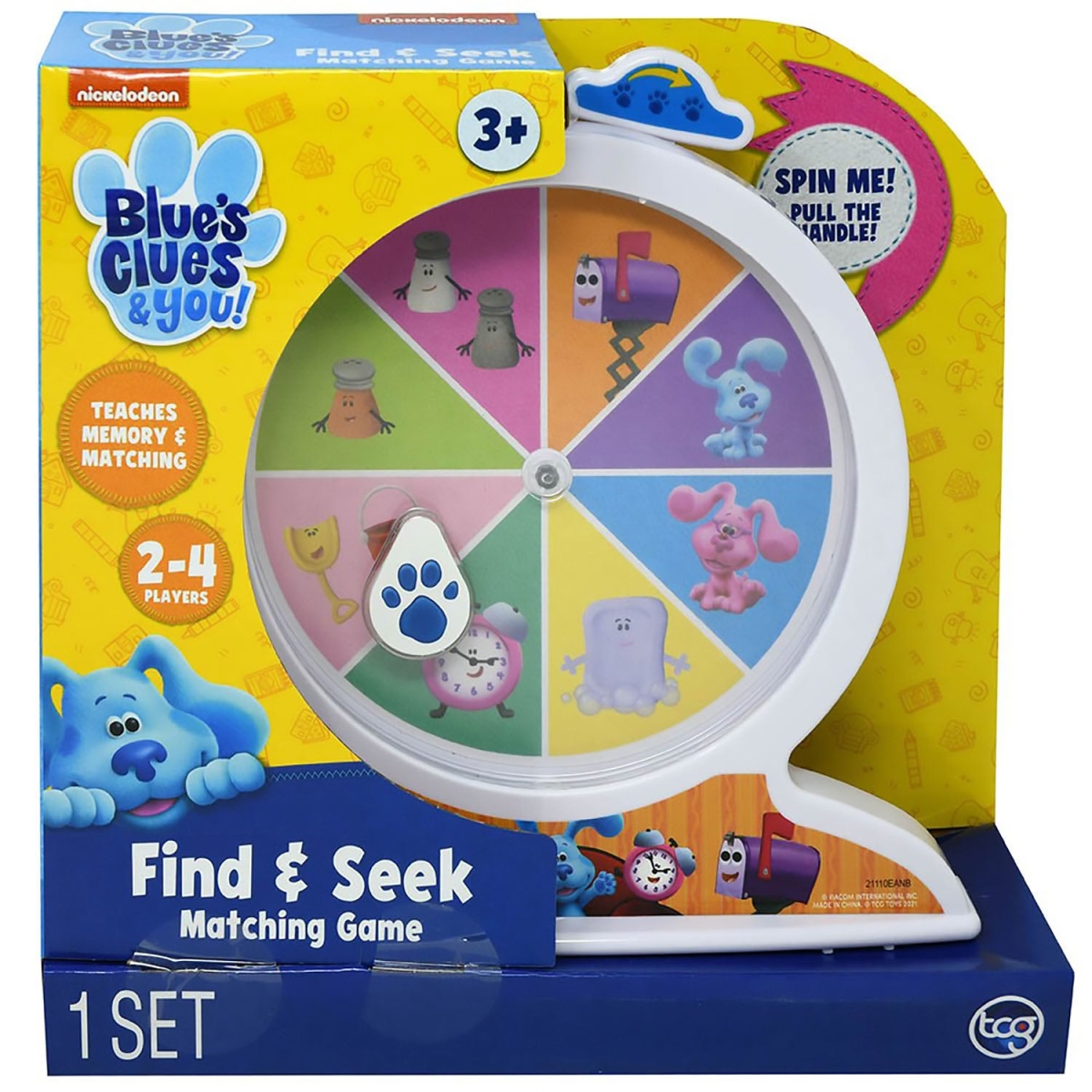 TCG TOYS 30386290 Blues Clues Find & Seek Matching Board Game