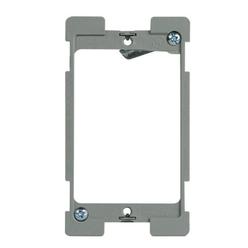 ONQ SLV1W Single-Gang Low-Voltage Swing Bracket with Quick & Click for Retrofits