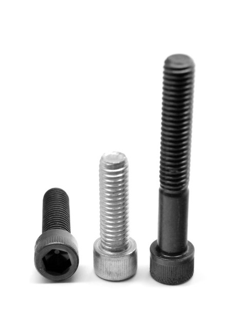 ASMC Industrial 0.25 in. -20 x 0.75 in. - FT Coarse Thread Socket Head Cap Screw, Nylon Pellet - Alloy Steel - Black Oxide - 500 Piece