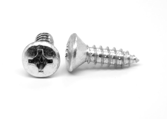 ASMC Industrial No.8 x 0.5 in. - FT Phillips Oval Head Type A Sheet Metal Screw, 18-8 Stainless Steel - 5000 Piece