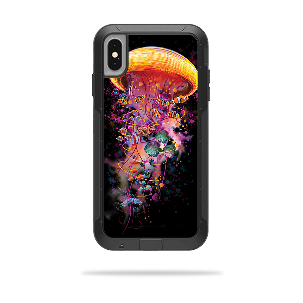 MightySkins OTPIPXSM-Jellyfish Ride Skin for Otterbox Pursuit iPhone XS Max Case - Jellyfish Ride