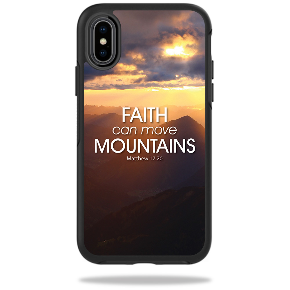 MightySkins OTSIPX-Move Mountains Skin for Otterbox Symmetry iPhone X or XS Case - Move Mountains