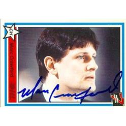 Autograph Warehouse 68039 Marc Crawford Autographed Hockey Card Cornwall Royals 1991 7Th Inning Sketch No. 50