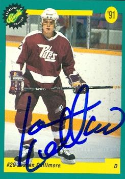 Autograph Warehouse 68069 Jassen Cullimore Autographed Hockey Card Peterborough- Ohl 1991 Classic No. 26