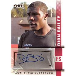 Autograph Warehouse 582978 USC Trojans Dion Bailey Autographed Football Card - 2014 Sage Hit Rookie No.A18