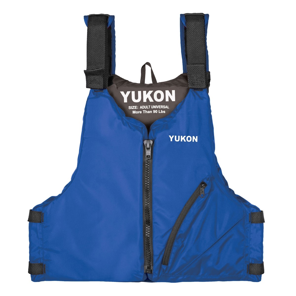 Yukon 13004-16-A-BL Base Paddle Vest, Blue - Adult Oversized