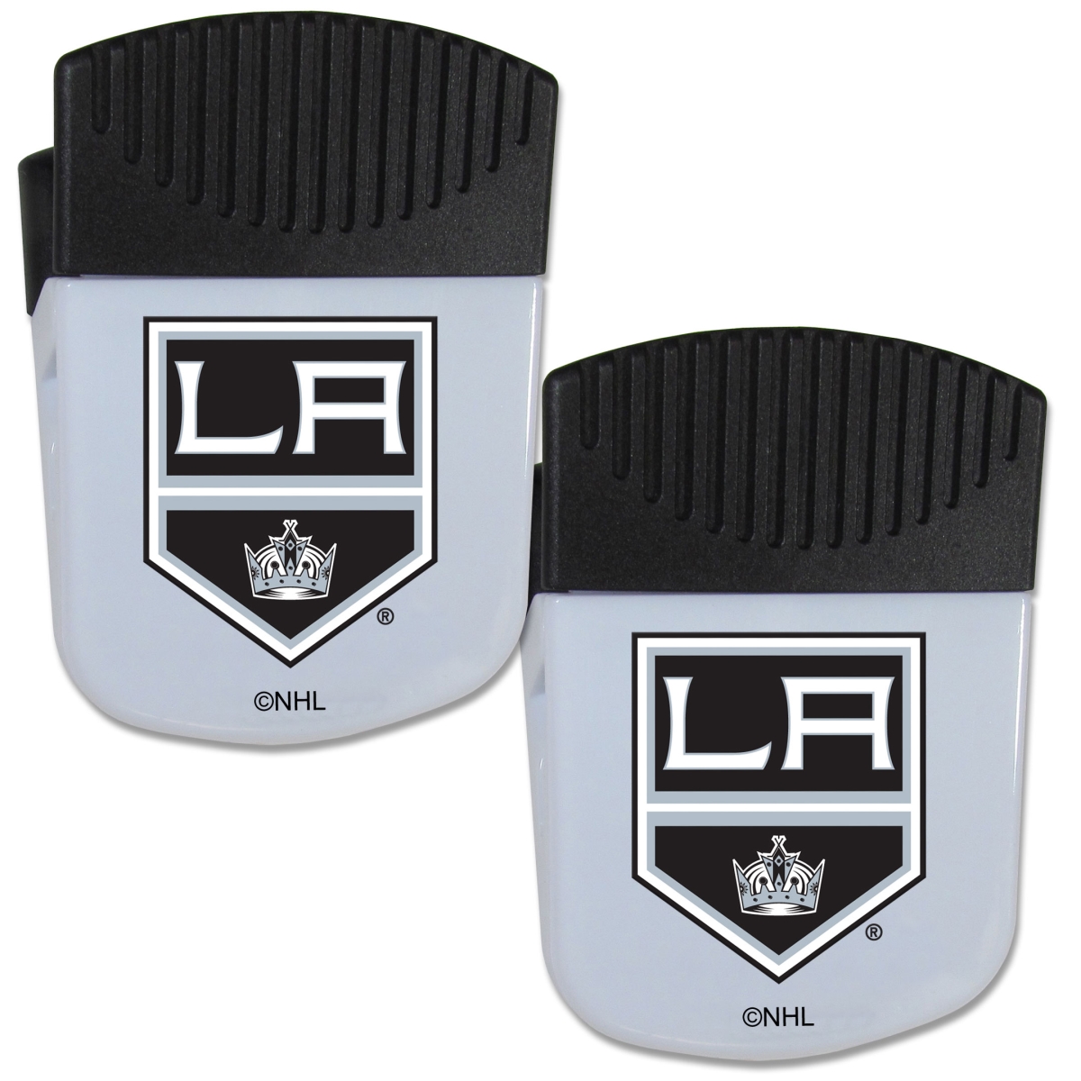 Siskiyou Sports Siskiyou 2HPMC75 Unisex NHL Los Angeles Kings Chip Clip Magnet with Bottle Opener - Pack of 2