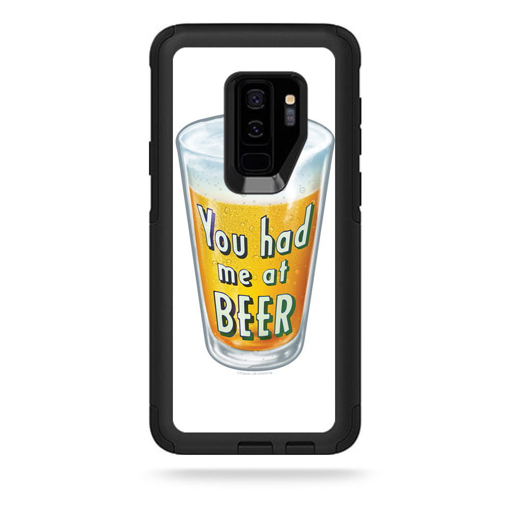 MightySkins OTCSGS9PL-Beer Lover Skin for Otterbox Commuter Galaxy S9 Plus - Beer Lover