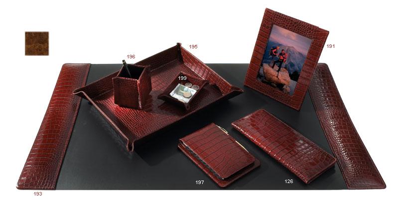 Raika USA VI 199 COGNAC Leather Business Card Holder - Cornac