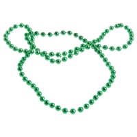 US Toy Company US Toy JA666-10 Metallic Bead Necklaces - Green