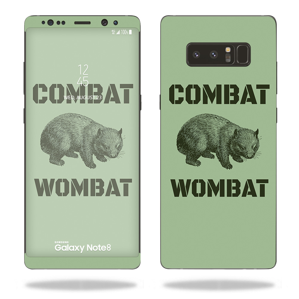 MightySkins SAGNOTE8-Combat Wombat Skin for Samsung Galaxy Note 8 - Combat Wombat